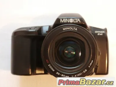 Minolta 2xi Dynax s autofokusovým obj. AF 35-80