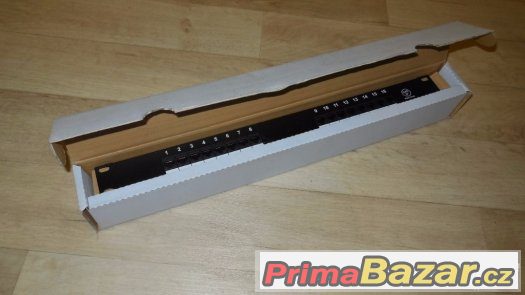 CAT 5e patch panely 16port do racku, nové, 1-3ks, nabídněte – fotografie 1