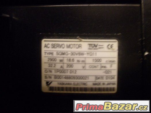servomotor Yaskawa SGDW – fotografie 1