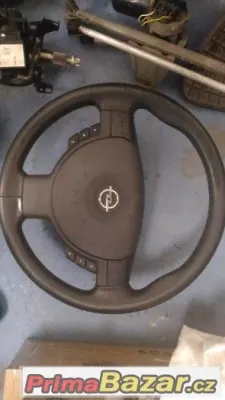 Volant Opel Corsa C GSi, bag, kůže, multifunkce