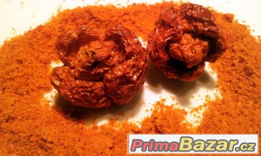 Trinidad Scorpion Moruga - mleté chilli a sušené celé plody – fotografie 1