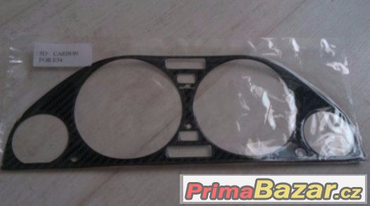 Karbonový dekor budíků BMW E34 – fotografie 1