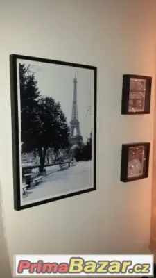 Zarámované foto paříže