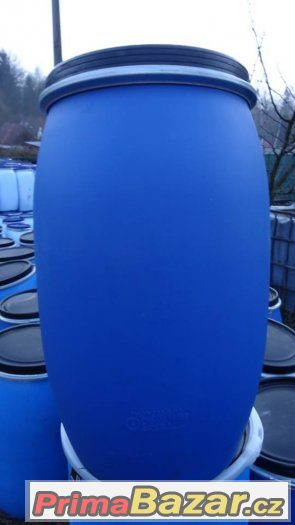 sud hobok barel becka 220l 150l 120l 70l 1000l plast paleta – fotografie 3