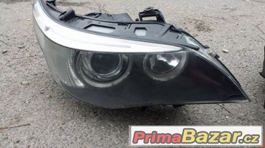 Přední světla BMW e60 dynamic xenon - kompletní – fotografie 1