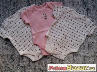 Mimi body a trička od narození do vel.3 měsíce