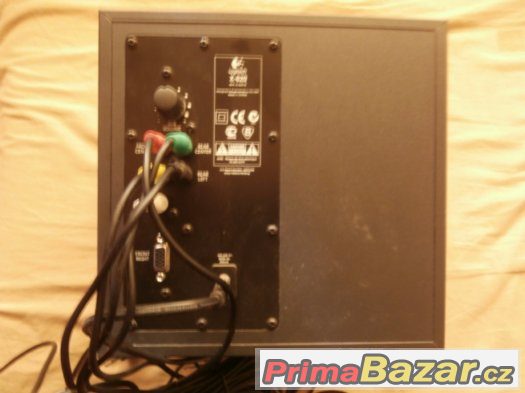 Subwofer X-620 +kabeláž,digi zvuk 6,1 – fotografie 5