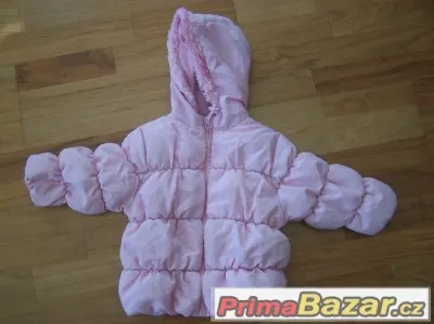 Bunda zimní, dívčí vel. 1,5 - 2 roky