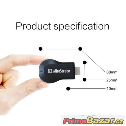 MiraScreen NOVÉ -  ( Miracast/AirPlay/DLNA ) – fotografie 2