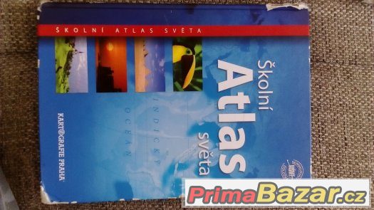 školní atlas světa – fotografie 1
