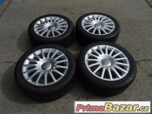 Alu Kola originál AUDI rozteč 5x112 8Jx17H2 ET48 – fotografie 1