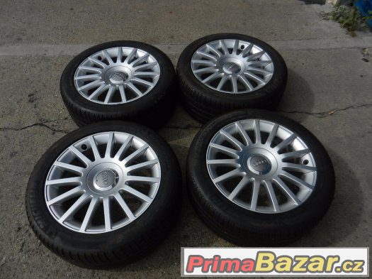 Alu Kola originál AUDI rozteč 5x112 8Jx17H2 ET48 – fotografie 4