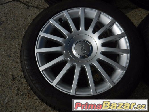 Alu Kola originál AUDI rozteč 5x112 8Jx17H2 ET48 – fotografie 5