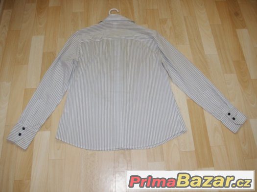 Společenská halenka/košile, dlouhý rukáv, H&M, vel. 38 – fotografie 4