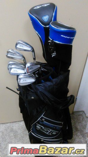 Golf bag plus sada holí a želez značky snake eyes. – fotografie 2