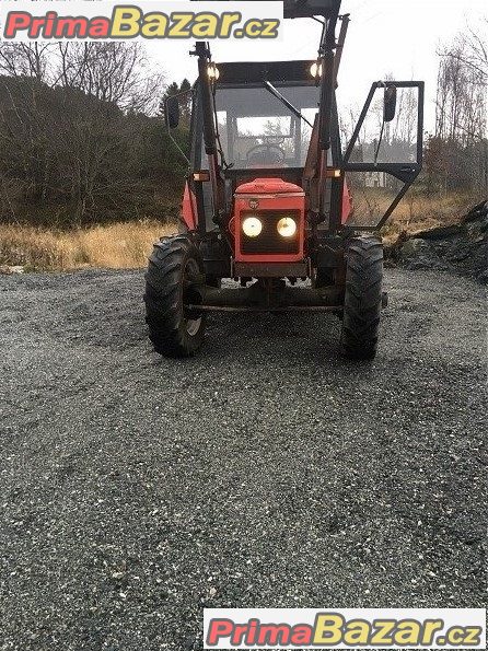 Traktor Zetor 70/54 + čelní nakladač - PROFESIONÁLNÍ STROJ ! – fotografie 5