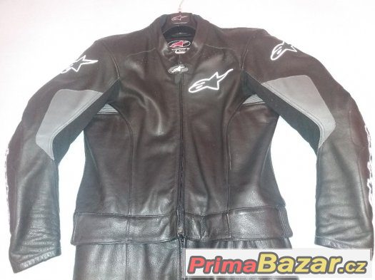 Prodám koženou moto kombinézu ALPINESTAR – fotografie 1