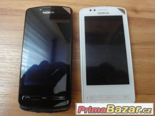 LCD na nokia 700, nový, originální LCD+dotyk+kryt+klávesnice – fotografie 1