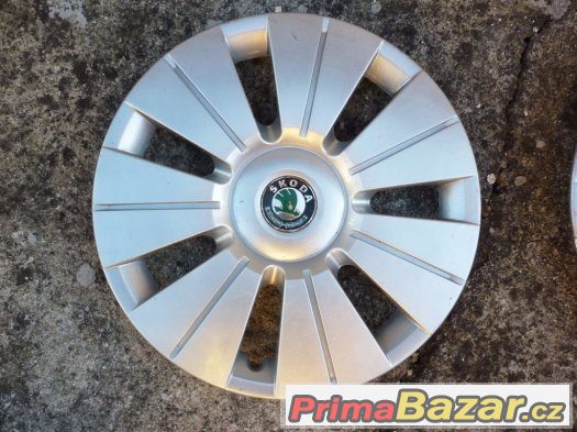 originál poklice Škoda Fabia 14" sada 4 ks – fotografie 1