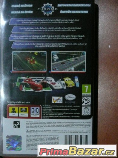 hra na PSP- Cars 2 – fotografie 2