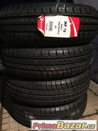 4ks let. pneu 165/70 R14 Matador MP16 – fotografie 2