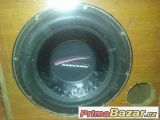 Subwoofer + zesilovač + trafo – fotografie 1