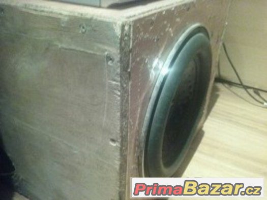 Subwoofer + zesilovač + trafo – fotografie 3