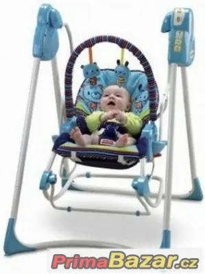Houpačka s melodii fisher price 3v1