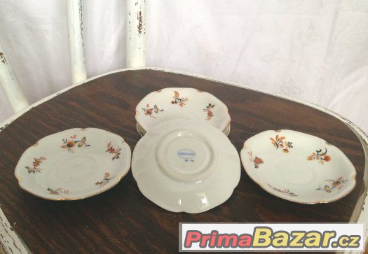 čajový  a kávový porcelánový servis – fotografie 5