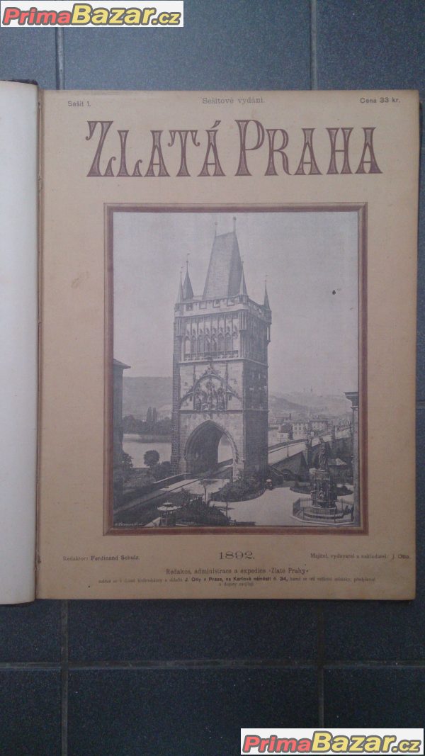 Zlatá Praha 1892,1902,1904,1920 a Světozor 1885,1887,1888 – fotografie 1
