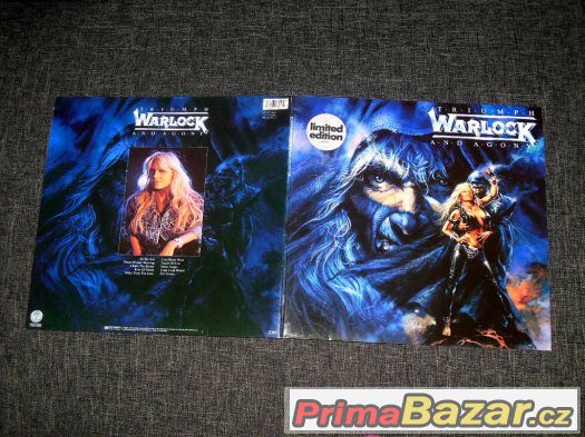 Prodám LP Warlock – Triumph And Agony (1987) Limited Edition – fotografie 4