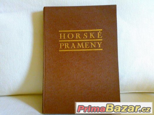Horské prameny Krkonoše rok1937-1938 ,1.vydání – fotografie 2