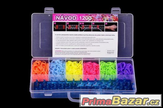 NOVÁ Sada Loom Bands 1200 – fotografie 1