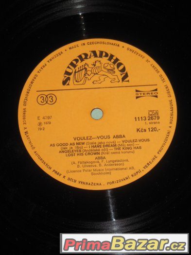 Prodám 3x LP ABBA – fotografie 3