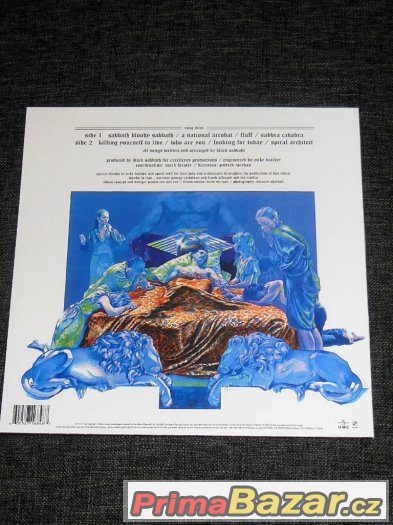 Prodám LP Black Sabbath – Sabbath Bloody Sabbath – fotografie 2