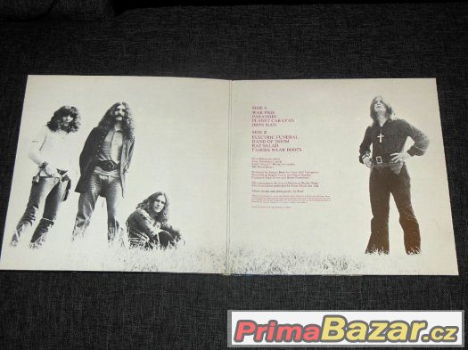 Prodám LP Black Sabbath ‎– Paranoid – fotografie 2