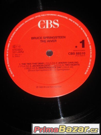 Prodám 2LP Bruce Springsteen ‎– The River (1980) – fotografie 5