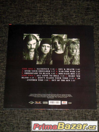 Prodám LP Motörhead ‎– Sacrifice – fotografie 2