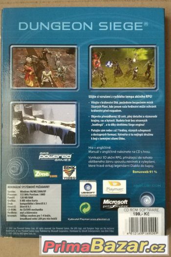 Dungeon Siege - PC Hra – fotografie 3
