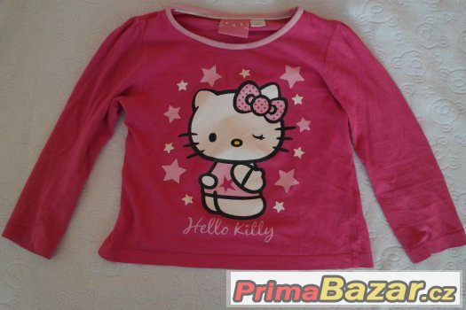 pyžamo hello kitty 98-104 - cca 3-4 roky+ – fotografie 2