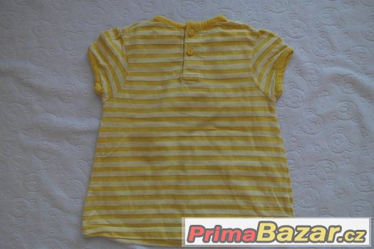 pěkné tuničkovité tričko baby club,vel.80-holka 9-12++mes – fotografie 3