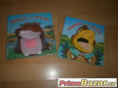 2x knížka jako maňásek -