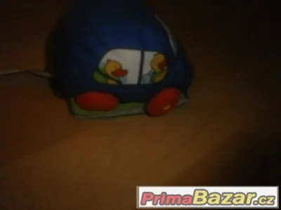 Vibrující autíčko jako knížečka
