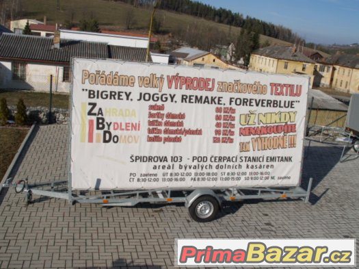 Prodám přívěs - nosič reklamní plochy – fotografie 2