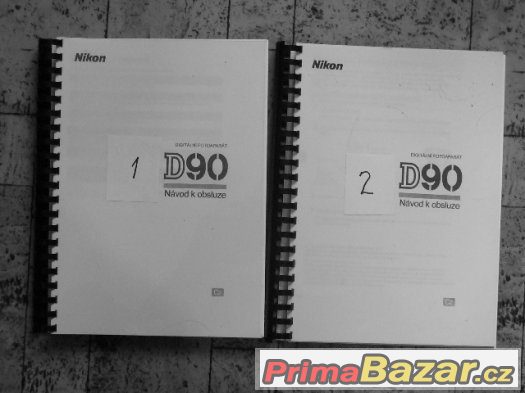 Prodám manuál Nikon D 90. – fotografie 1