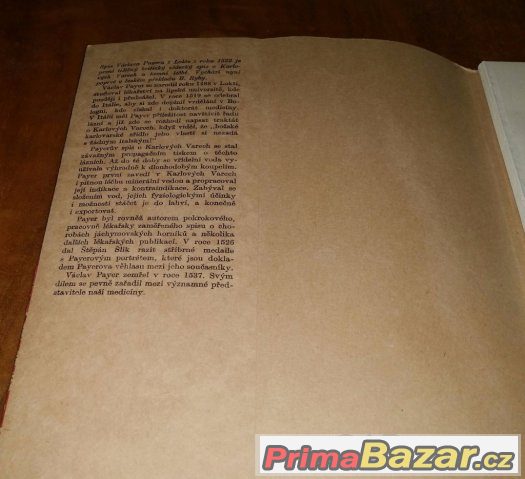 Prodám knihu Pojednání o Karlových varech z roku 1522 – fotografie 3