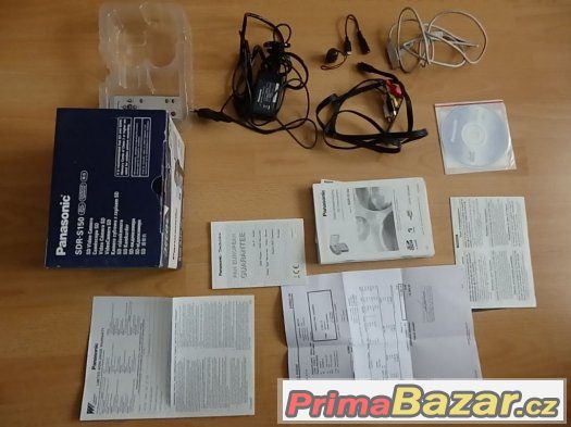 Prodám SD video kameru Panasonic SDR-S150 s SD kartou – fotografie 5