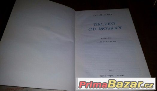 Prodám knihu Daleko od Moskvy – fotografie 4