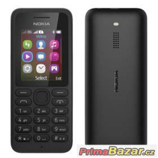 Mobilní telefon Nokia 130 černá Dual SIM NOVÝ – fotografie 1