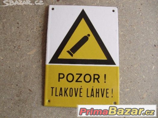 cedule bezpečnostní plast smalt papir umakart atd_ – fotografie 3